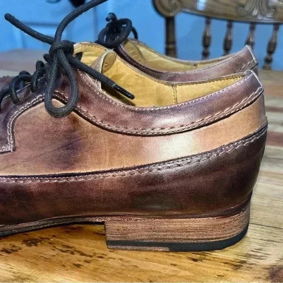 Bed Stu Mens Bench made Cobbler Series Wing Tips Shoes 6914 Oxfords 👞 - Picture 3 of 12